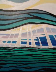 lake ontario rays of light