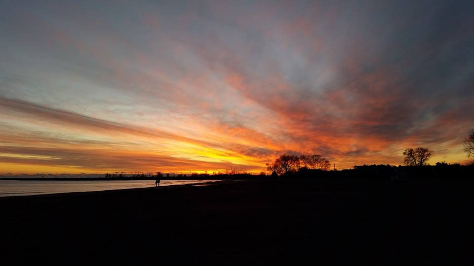 brilliant sunset couple